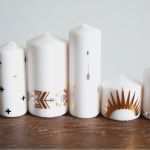 Vorlagen Kerzen Verzieren Schönste Kerzen Verzieren Zu Weihnachten Mit Temporären Flash Tattoos