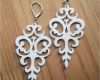 Vorlagen Laser Cutter Neu White Acrylic Laser Cut Earrings Statement Jewelry