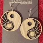 Vorlagen Laser Cutter Schön Laser Cut Yin Yang Sunbeams Earrings