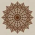 Vorlagen Laser Cutter Wunderbar Die Mandala Muster Vorlage Für Dekorative Rosette