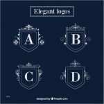 Vorlagen Logos Kostenlos Erstaunlich Elegantes Schild Logo Vorlagen