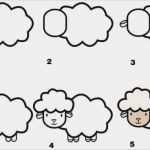 Vorlagen Schafe Zeichnen Cool How to Draw A Sheep Zeichnen
