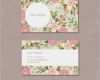 Vorlagen Visitenkarten Kostenlos Download Erstaunlich Floralen Visitenkarten Vorlage