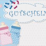 Vorlagen Wochenbett Fabelhaft Gutscheinvorlage Zur Geburt Individuell & Kostenlos