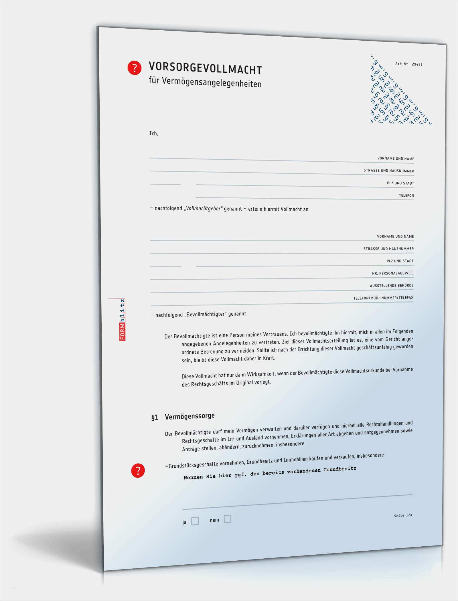 Vorsorgevollmacht Vorlage Kostenlos Word Luxus Vorsorgevollmacht Vordruck Giga
