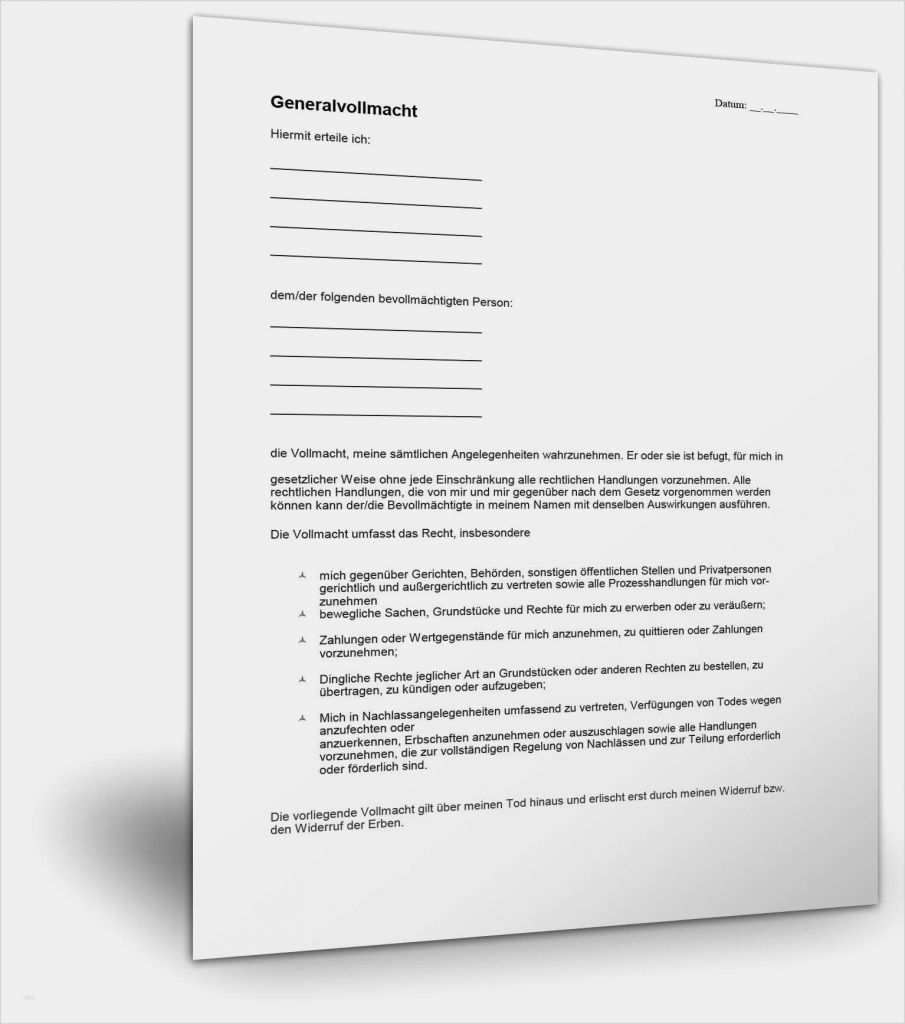 Vorsorgevollmacht Word Vorlage Bewundernswert Vorsorgevollmacht Vorlage Word Cool Einfache Vollmacht