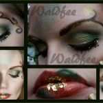 Waldfee Schminken Vorlage Inspiration Erdbeerhonig Teilnahme Projekt Make Up