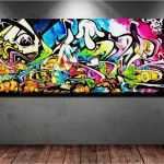 Wand Graffiti Vorlagen Luxus Poster Bild Xxl Pop Art Graffiti Abstrakt Mauer Wand Bunt