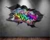Wand Graffiti Vorlagen Schönste Personalisiertes Graffiti Wandtattoo Perfekt Für Das