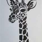 Wand Graffiti Vorlagen Schönste Stencil Schablone Textilgestaltung Airbrush Giraffe A 4 S