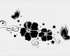 Wand Muster Vorlagen Best Of Wandtattoo Hibiscus Und Schmetterlinge