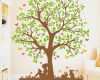 Wandbild Baum Vorlage Erstaunlich Baum Mit Mädchen Auf Wiese 4farbig Wandtattoo