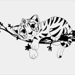 Wandbild Baum Vorlage Erstaunlich Wandtattoo Tiere Bunter Tierzug Wandtattoo Decowall