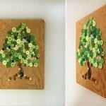 Wandbild Baum Vorlage Wunderbar Bäume Selber Basteln