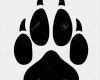 Wandgestaltung Schablonen Vorlagen Großartig Wolf Paw Print Silhouette Google Search мото