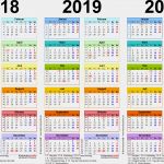 Wandkalender 2019 Vorlage Schönste Dreijahreskalender 2018 2019 2020 Als Pdf Vorlagen