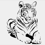 Wandtattoo Eigene Vorlage Elegant Wandtattoo Tiger