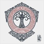 Wappen Tattoo Vorlagen Cool Yggdrasil Tree Of Life Knotwork Tattoo Design by Raidho