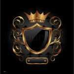 Wappen Vorlage Kostenlos Großartig Illustration Verzierten Wappenschild