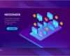 Website Vorlage Download Erstaunlich Website Vorlage Für Messenger Chat