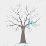 Wedding Tree Vorlage Angenehm Items Similar to Fingerprint Wedding Tree Guest Book