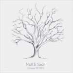 Wedding Tree Vorlage Erstaunlich Besten Der Baum Fingerabdruck Vorlage