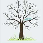 Wedding Tree Vorlage Luxus 2018 Wedding Fingerprint Gift Tree Thumbprint Tree Love