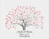 Wedding Tree Vorlage Schön Customizable Fingerprint Thumbprint Tree Guestbook