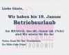 Wegen Inventur Geschlossen Vorlage Erstaunlich Wilde Ente Bistronomie Betriebsurlaub