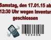 Wegen Inventur Geschlossen Vorlage Hübsch Inventur