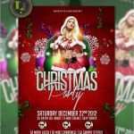 Weihnachten Flyer Vorlagen Großartig Christmas Party Flyer Psd