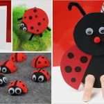 Weihnachtsbasteln Mit Kindern Vorlagen Kostenlos Bewundernswert Marienkäfer Basteln Mit Kindern Anleitung Mit Vorlage