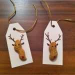 Weihnachtsbasteln Mit Kindern Vorlagen Kostenlos Erstaunlich Weihnachtliche Geschenkanhänger Basteln