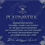 Weihnachtsgrüße Für Kunden Vorlagen Wunderbar Platinwerk Kategorie Platinwerk
