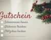 Weihnachtsgutschein Vorlage Word Schönste Der Großer Gutschein Gestalten Guide so Einfach Gutschein