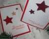 Weihnachtskarten Vorlagen Basteln Schön Sternen Weihnachtskarte Selber Basteln Diy Cardmaking