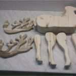 Weihnachtsschmuck Aus Holz Vorlagen Großartig Rentier Als Weihnachtsdekoration