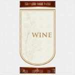 Weinetikett Vorlage Word Erstaunlich Template Of Wine Label with Vine and Bunch Of Grapes