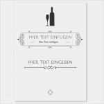 Weinetikett Vorlage Word Kostenlos Schön Vorlagen Flaschenetiketten