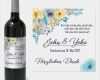 Weinetiketten Hochzeit Vorlagen Elegant Bedruckte Weinetiketten Hochzeit Aquarell "john & Yoko