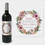 Weinetiketten Hochzeit Vorlagen Elegant Weinetiketten Zur Hochzeit Kommunion Taufe