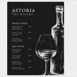 Weinkarte Vorlage Word Hübsch Speisekarten Vorlagen Tipps Und 95 Kostenlose Mustermenüs