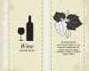 Weinkarte Vorlage Word Wunderbar Weinkarte Kostenlos Template Design