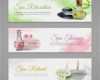 Wellness Flyer Vorlagen Genial Spa Banners Set In Watercolor Effect Vector