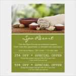 Wellness Flyer Vorlagen Genial Wellness Center Oder Schönheitsgeschäftskupons