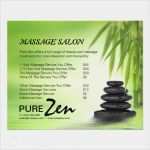Wellness Flyer Vorlagen Süß Fördernde Wellness Center U Massage Salon Flyer
