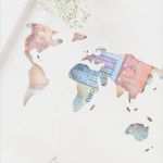 Weltkarte Geldgeschenk Vorlage Einzigartig Weltkarte Hochzeit