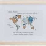 Weltkarte Geldgeschenk Vorlage Elegant Geldgeschenk Weltkarte