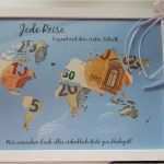 Weltkarte Geldgeschenk Vorlage Süß Geldgeschenke Geldgeschenk Weltkarte Mit Rahmen Ein