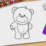 Wer Malt Bilder Nach Vorlage Angenehm Wie Zeichnet Man Einen Bär Bären Teddy Zeichnen Lernen